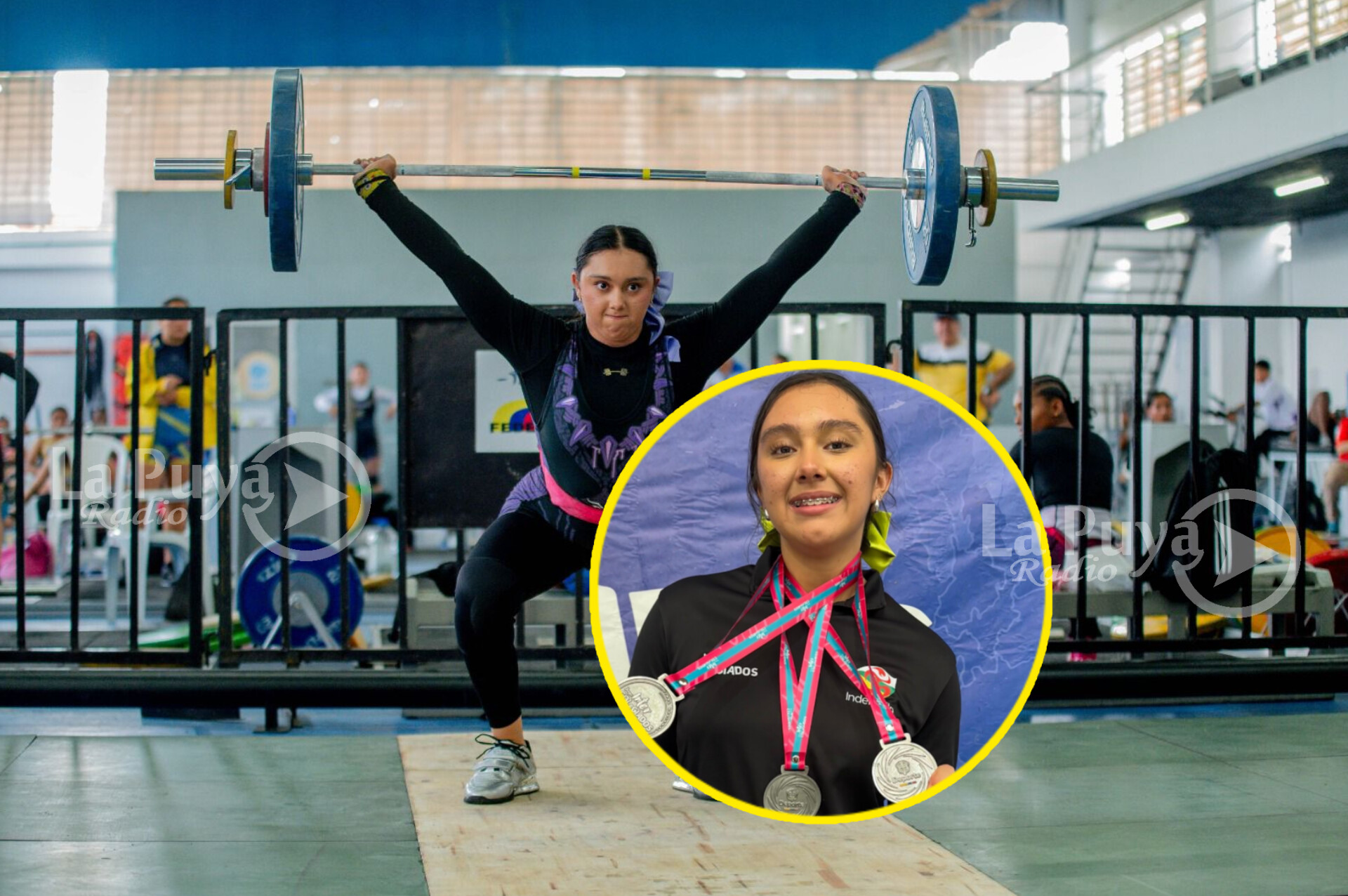 Mariana Achury, en la Selección Colombia Juvenil