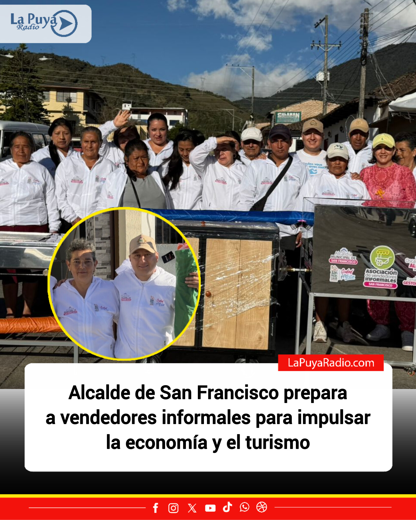 San Francisco prepara a vendedores informales para impulsar la economía y el turismo