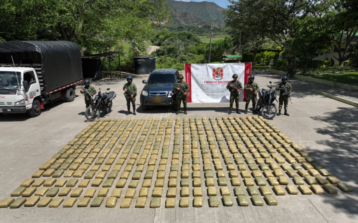 Ejército incauta más de 500 kilos de marihuana