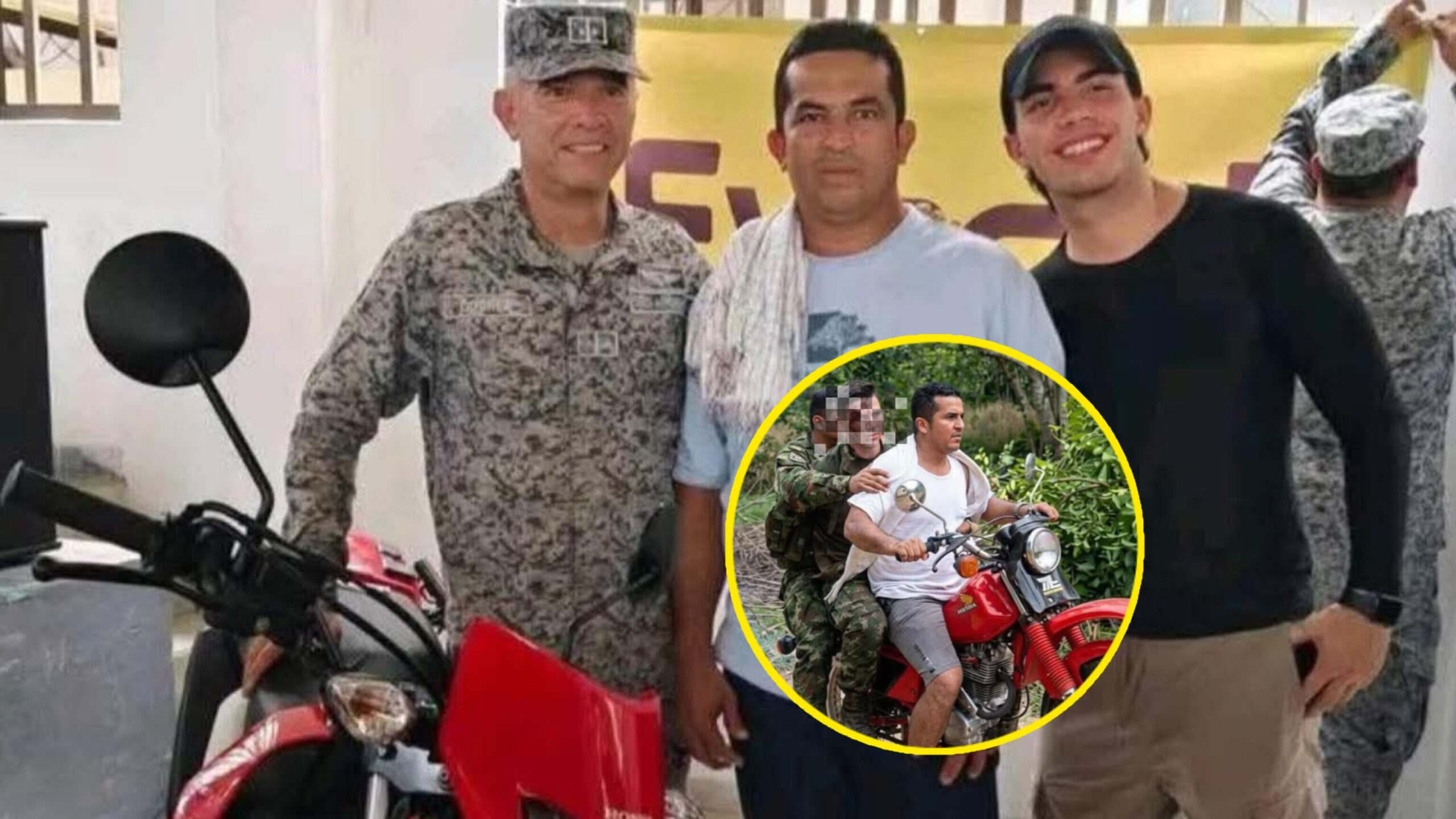 Ciudadano de Putumayo es premiado por Honda tras rescatar militares heridos en accidente aéreo
