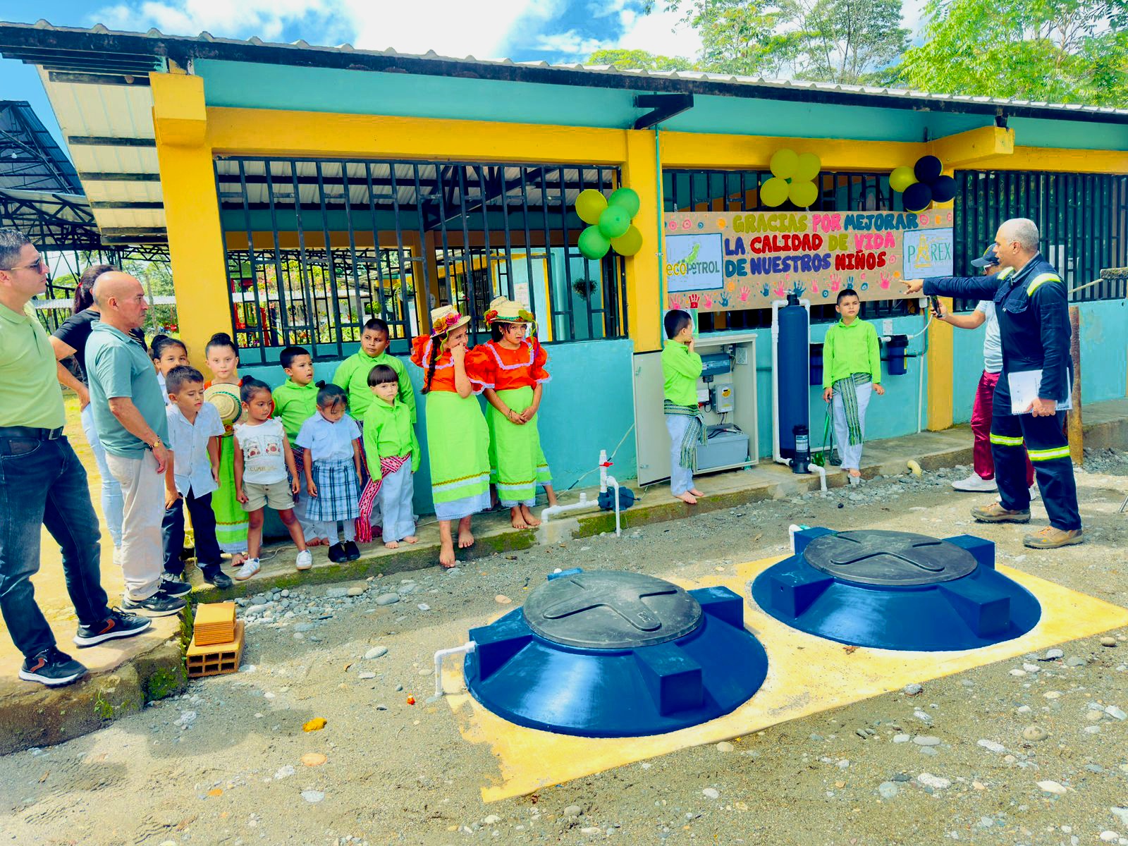 Parex y Ecopetrol llegan con “Agua para Todos” a CER Lucitania en Orito