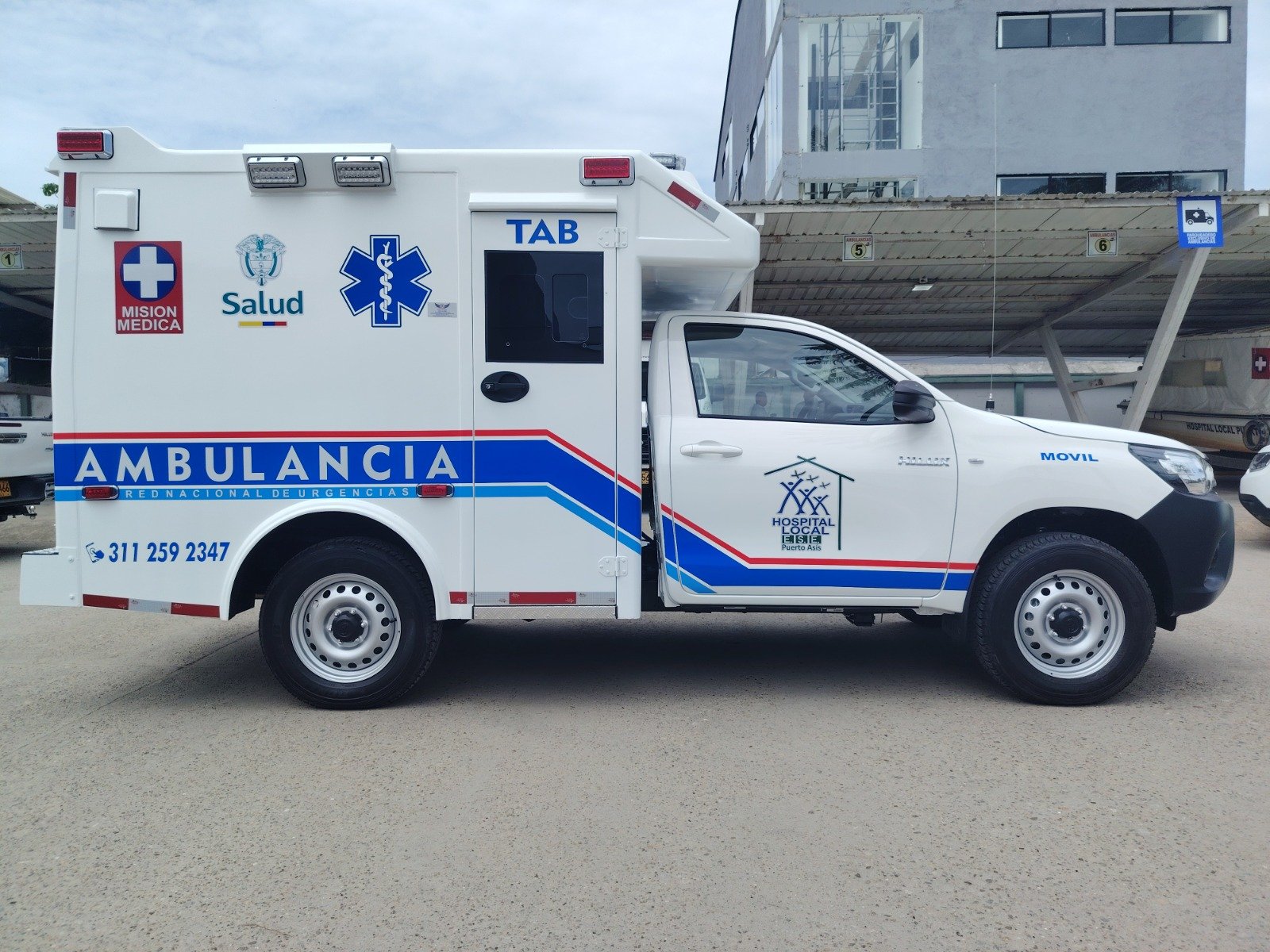 Nueva ambulancia fortalece la atención de emergencias en Puerto Asís